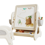 Convertible Kids’ Activity Table & Chair Set — Cream