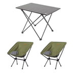 Fold & Go Camp Table and 2 Chairs Set