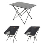 Fold & Go Camp Table and 2 Chairs Set